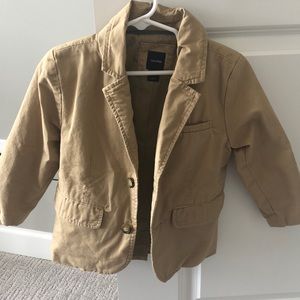 Toddler khaki jacket